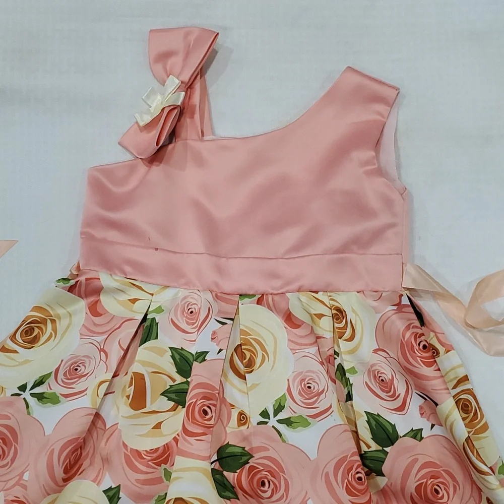 Girls floral dress size m - Picture 8 of 11